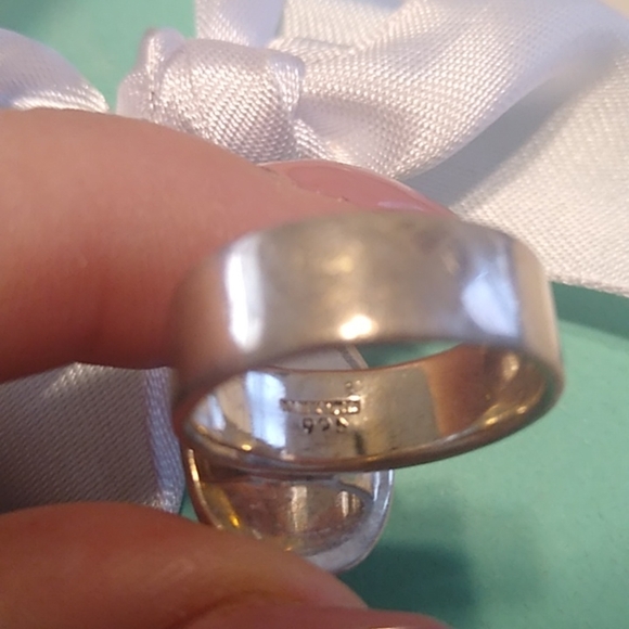 Sterling Silver Sonora Green Copper Turquoise Ring 925 Mexico, size 6.5 - Picture 5 of 8